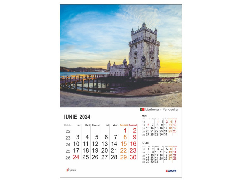 Calendar 2024 de Perete A3, Capitale Europene - Fotografie 6
