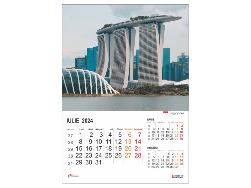 Calendar 2024 de Perete A3, Capitale Europene - Fotografie 7