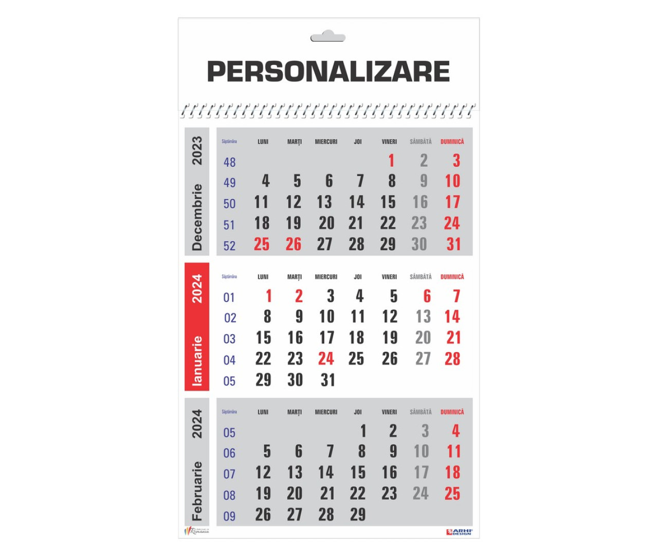 Calendrier photo 30x43cm format A3 Pokemon Ecarlate