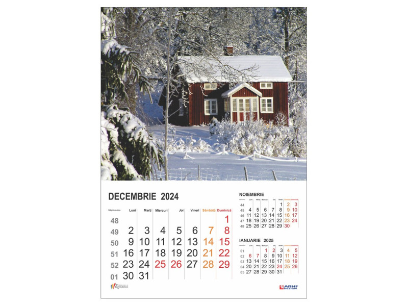 Calendar 2024 de Perete A3, Peisaje - Fotografie 12