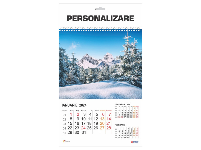 Calendar 2024 de Perete A3, Peisaje - Fotografie 1