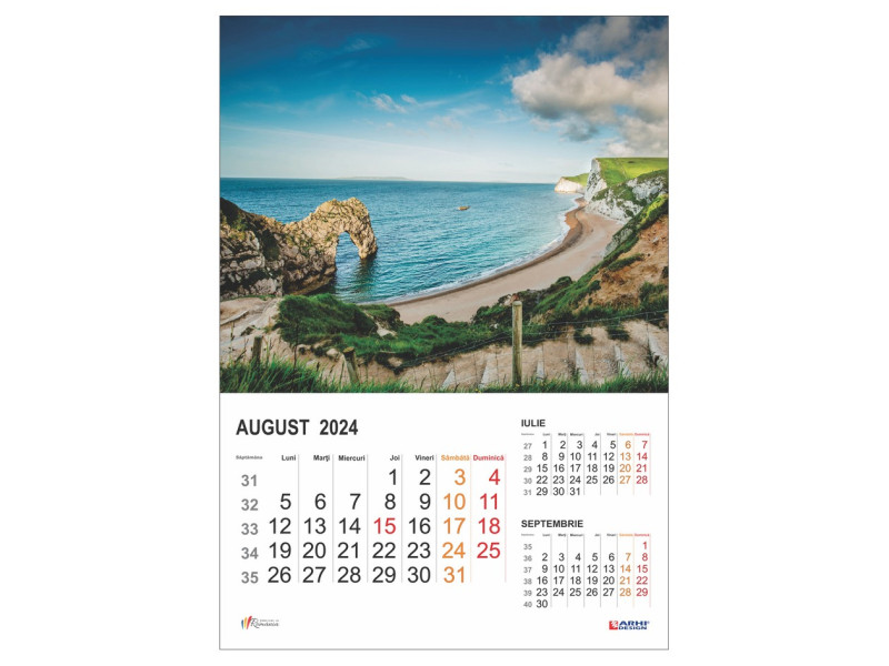Calendar 2024 de Perete A3, Peisaje - Fotografie 8