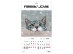 Calendar 2024 de Perete A3, Pisici