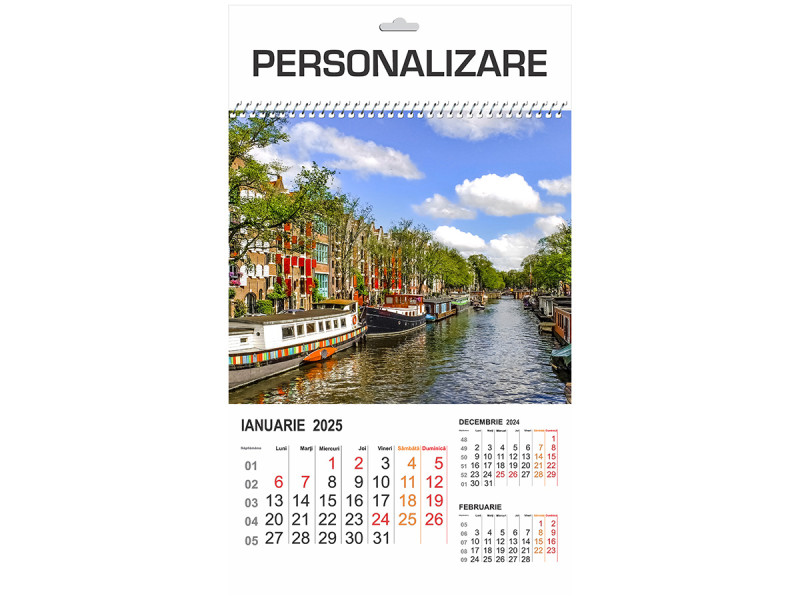 Calendar 2025 de Perete A3, CAPITALE Europene - Fotografie 1