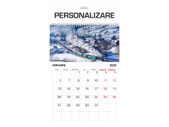 Calendar 2025 de Perete A3, NOTES 1 luna/coala