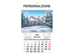 Calendar 2025 de Perete A3, Peisaje- 1 Luna/coala