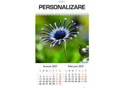 Calendar 2027 de Perete A3, Flori