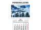 Calendar 2027 de Perete A3, Peisaje, 1 Luna/coala, 5 buc/set