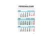 Calendar 2027 de Perete, A3 Triptic Lucios, 5 buc/set