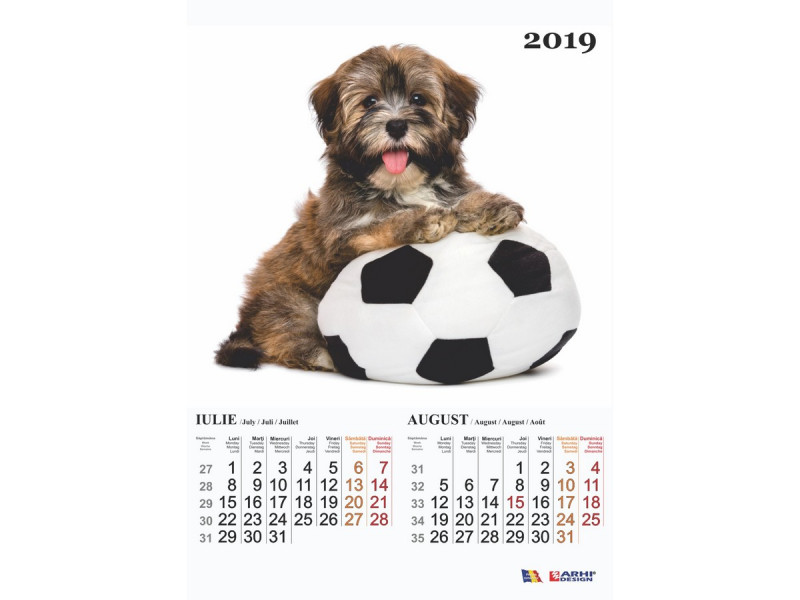 Calendar A3 Catei - 2019 - Fotografie 3