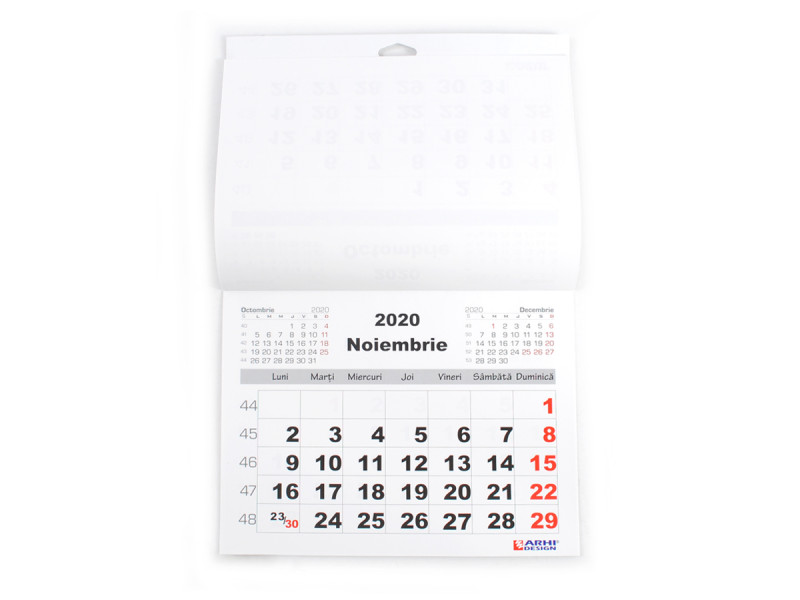 Calendar A3 cu personalizare mare tiparita - Fotografie 2