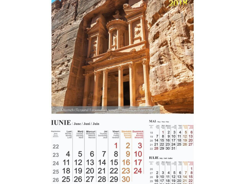 Calendar A3 Minunile Lumii 2018 - Fotografie 9