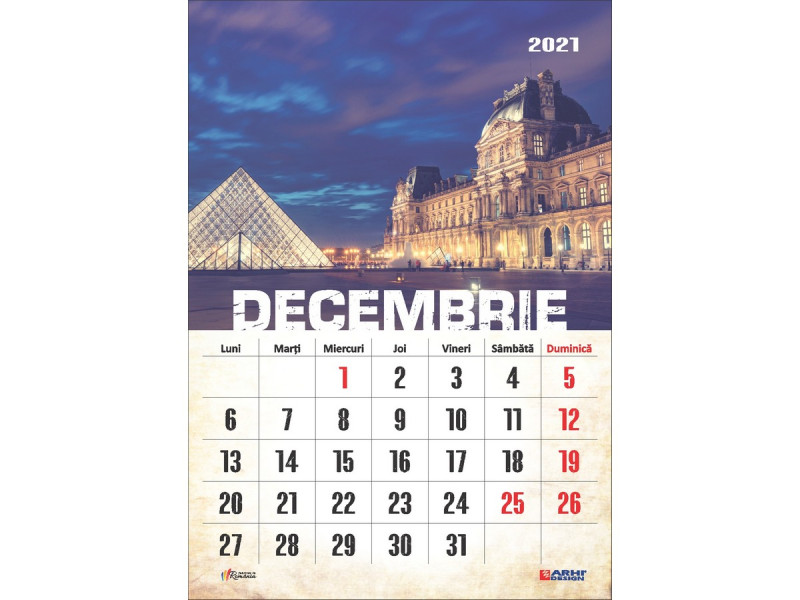 Calendar 2022 de Perete A3, VINTAGE - Fotografie 13