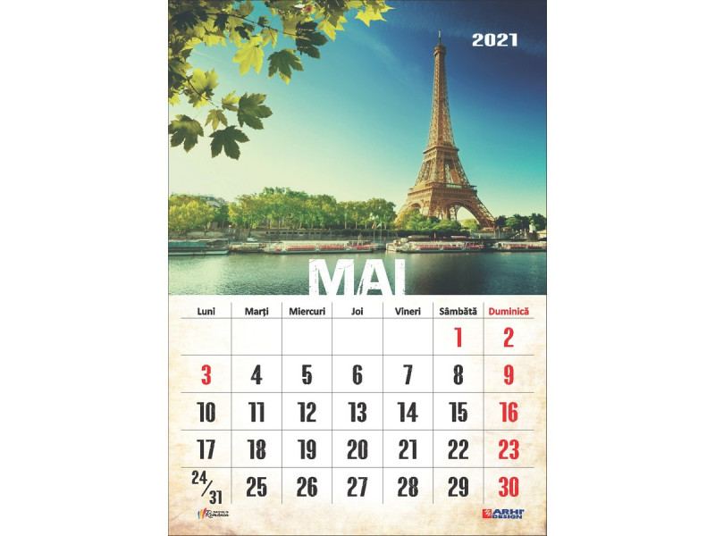 Calendar 2022 de Perete A3, VINTAGE - Fotografie 6