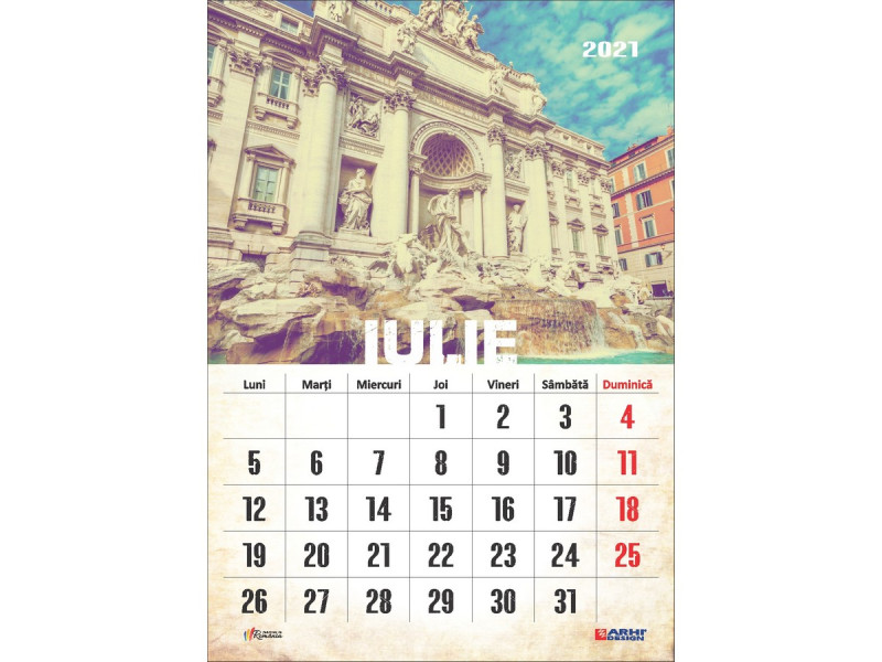 Calendar 2022 de Perete A3, VINTAGE - Fotografie 8