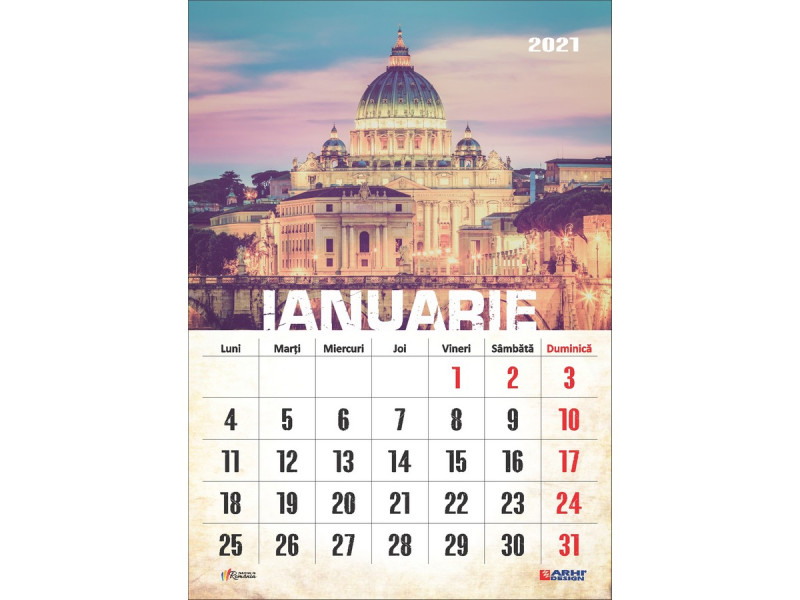 Calendar 2022 de Perete A3, VINTAGE - Fotografie 2