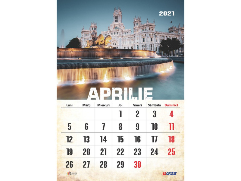 Calendar 2022 de Perete A3, VINTAGE - Fotografie 5
