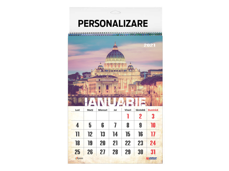 Calendar 2022 de Perete A3, VINTAGE - Fotografie 1
