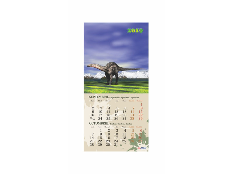 Calendar cu Dinozauri si Orar - 2019 - Fotografie 5