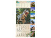 Calendar Dinozauri si Orar + suport carton pe spate predesenat - 2019 - imagine 1