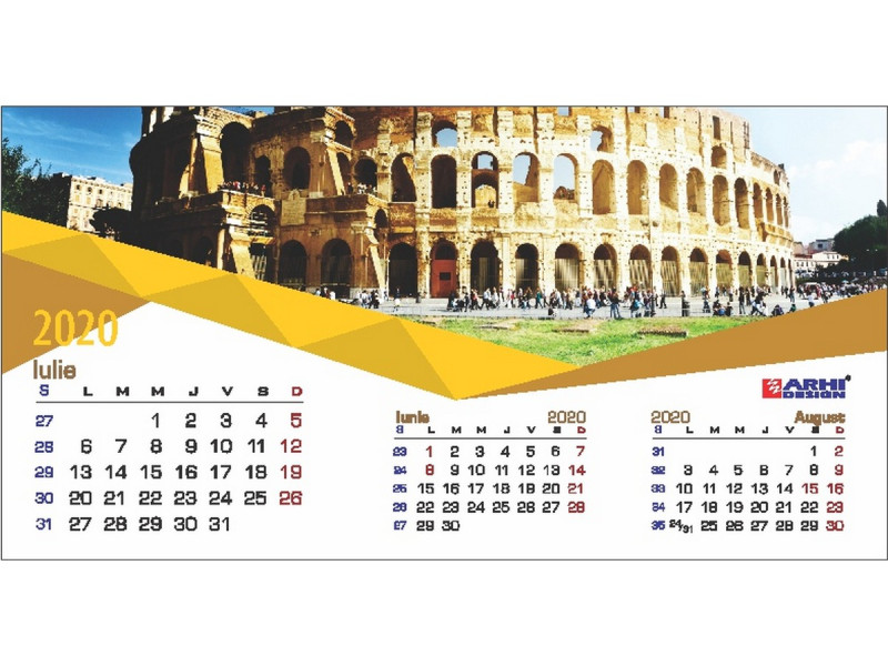 Calendar de birou Orase - Fotografie 8