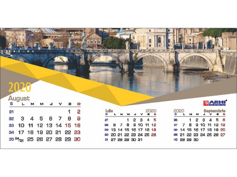 Calendar de birou Orase - Fotografie 9