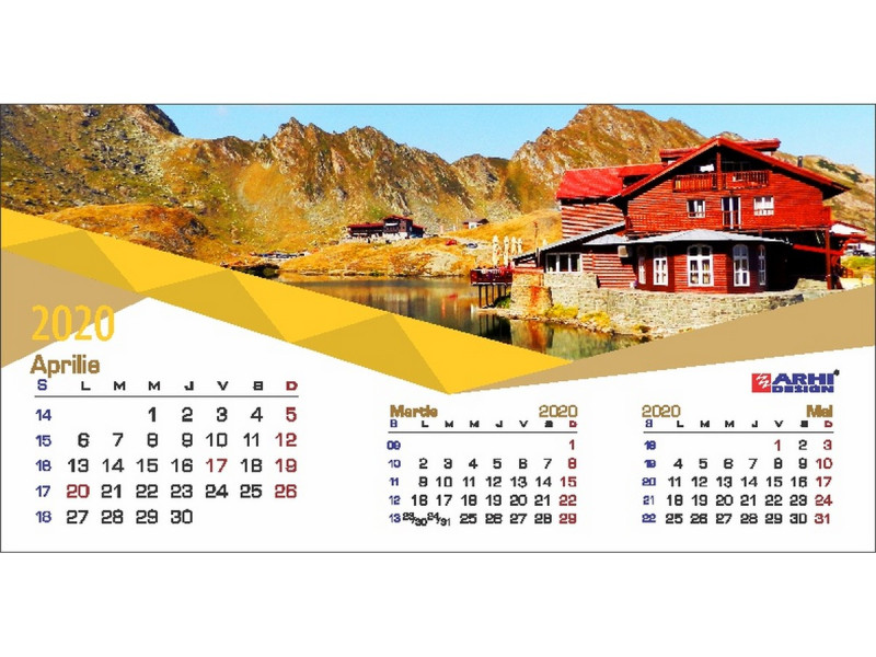 Calendar de birou Orase - Fotografie 5