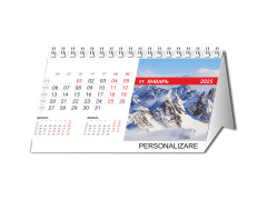 Calendar de Birou Peisaje 2025 - limba bulgara