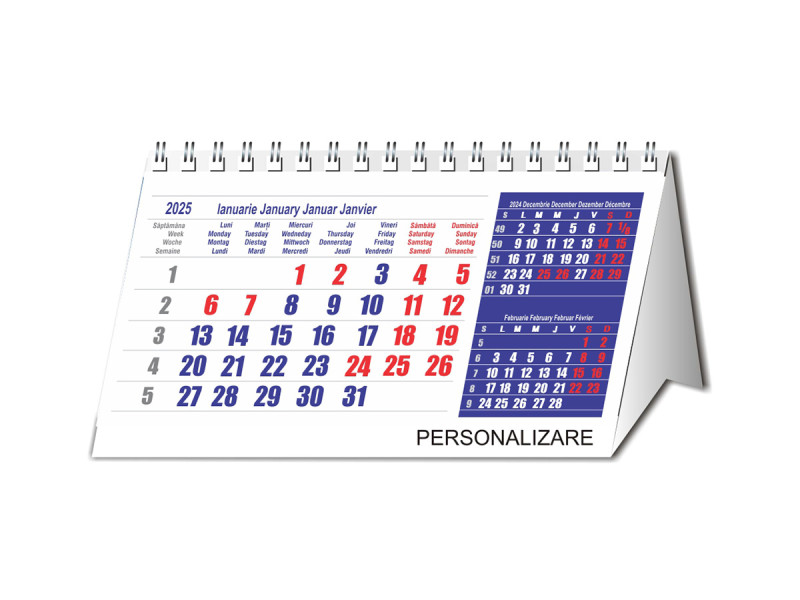 Calendar de birou Triptic - Fotografie 1