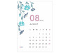 Calendar 2024 de perete A3, floral - imagine 8