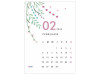 Calendar 2024 de perete A3, floral - imagine 2