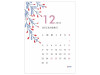 Calendar 2024 de perete A3, floral - imagine 12