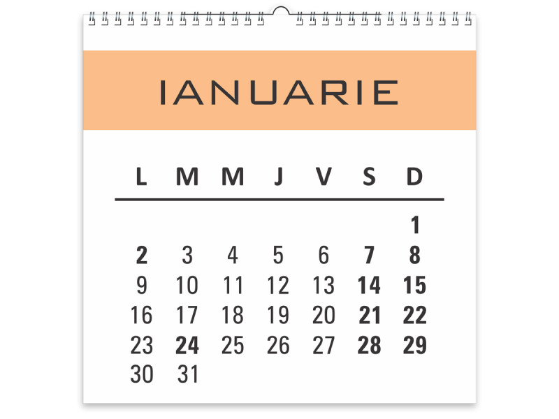 Calendar de perete lunar, 2023 - Fotografie 1