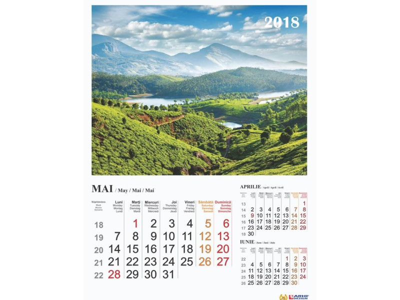 Calendar Peisaje XL - 2018 - Fotografie 8