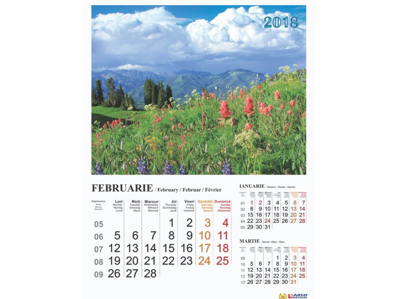 Calendar Peisaje XL - 2018 - Fotografie 12