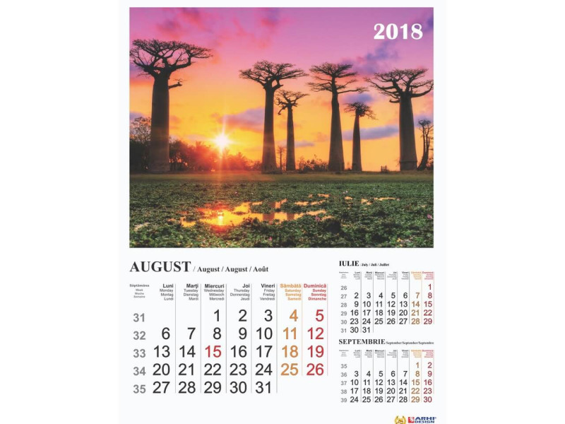 Calendar Peisaje XL - 2018 - Fotografie 7