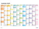 Calendar Planner Anual 2025 de Perete, dim. 68x98 cm