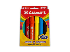 Carioca color Luxor BY NUMBER 6 BUC/SET