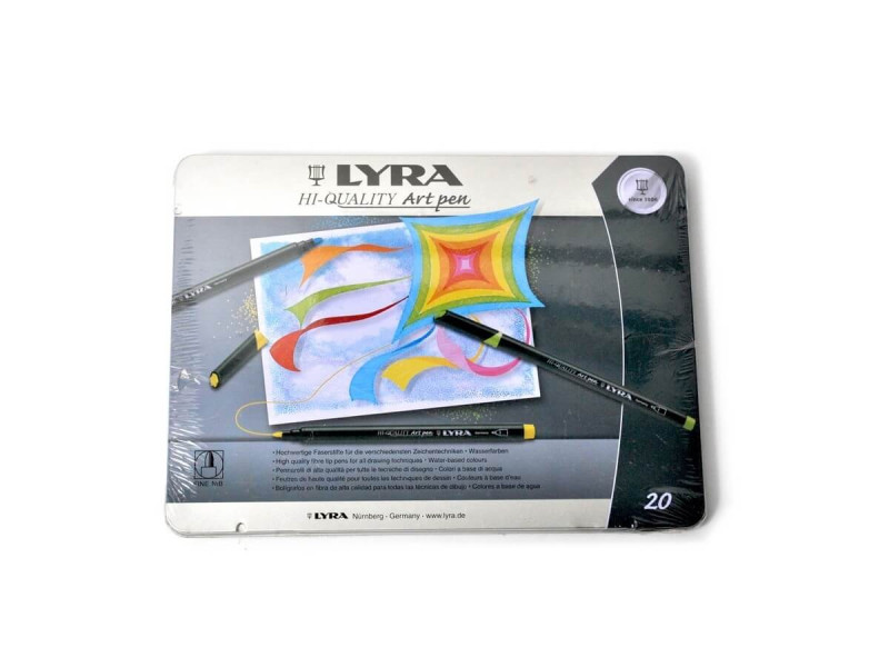 Carioci Lyra Art Pen 20 culori - Fotografie 2