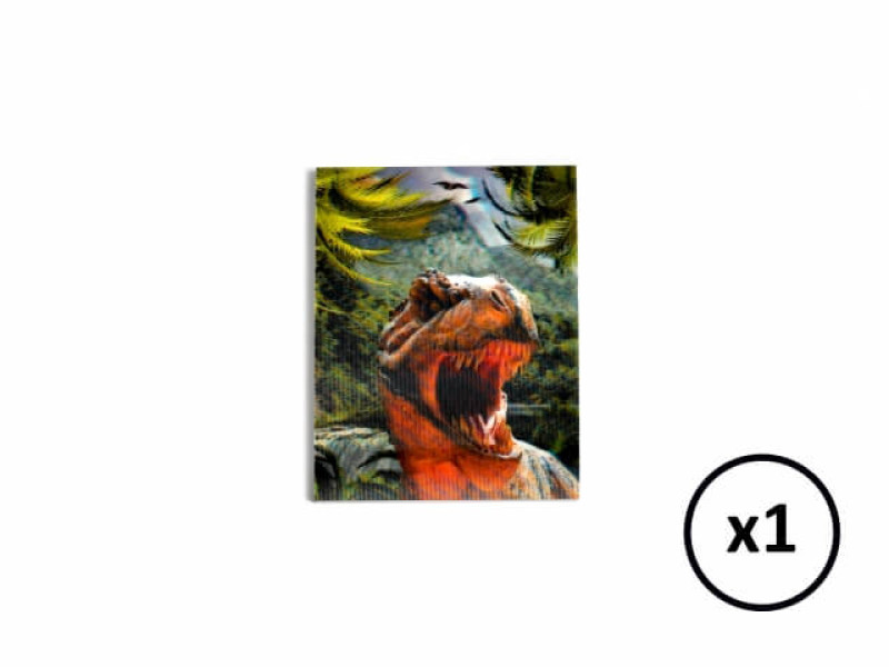 Carnetel 3D Dinozauri, x6 - Fotografie 3