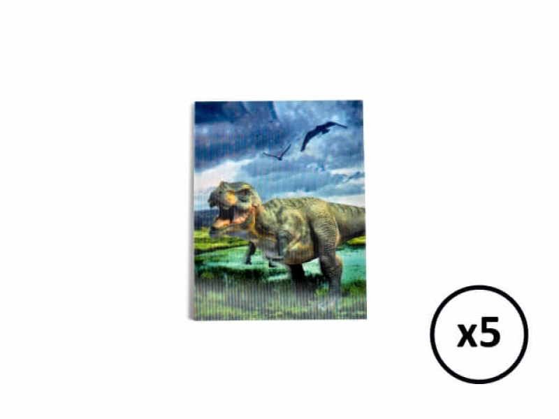 Carnetel 3D Dinozauri, x4 - Fotografie 7