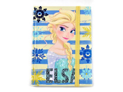 Carnetel Frozen Elsa - Disney Bleu