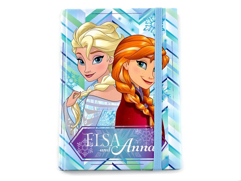 Carnetel Frozen Elsa si Ana - Disney Bleu - Fotografie 1