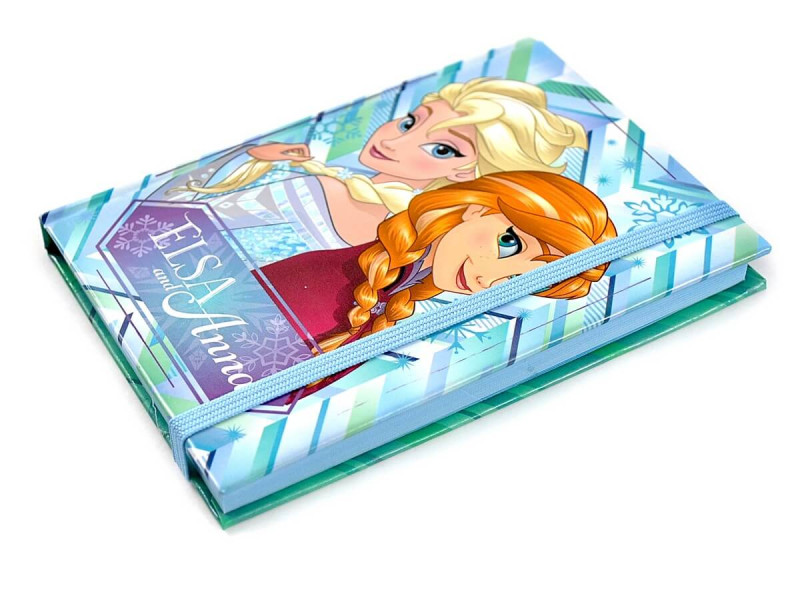 Carnetel Frozen Elsa si Ana - Disney Bleu - Fotografie 2