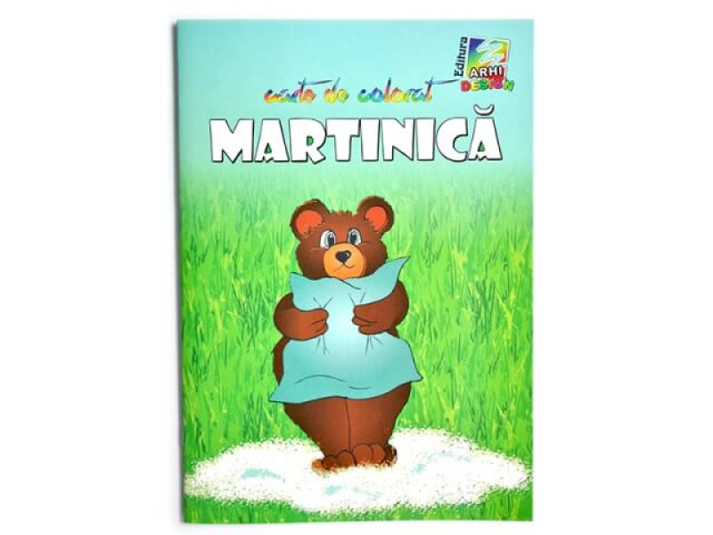 Carte de citit si colorat Martinica, 16 pagini, dim. 16.5 x 23.5 cm - Fotografie 1
