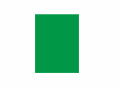Carton colorat in masa 230 g/mp, 70x100cm, diverse culori, 125 buc/set, verde