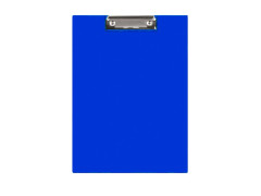 Clipboard dublu plastifiat A4, Albastru