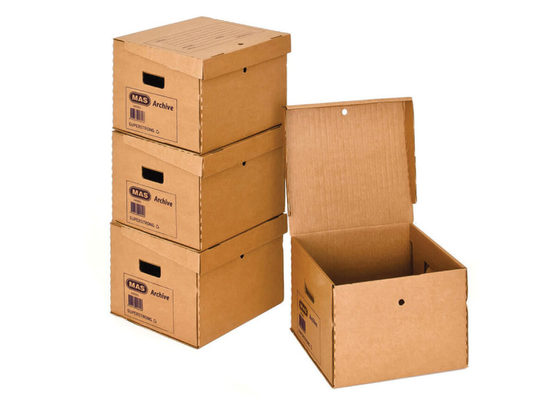 Container arhivare deschidere superioara, 345 x 310 x 240 mm - Fotografie 1
