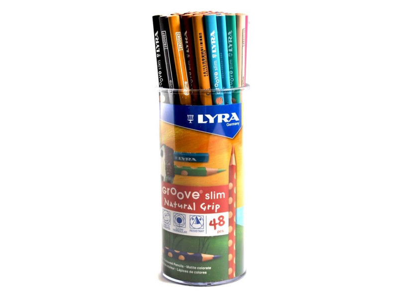 Creion color Lyra Groove Slim 48 - Fotografie 1