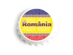 Magneti suvenir Desfacator bere Romania traditional